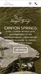 Mobile Screenshot of canyonspringsaustin.com